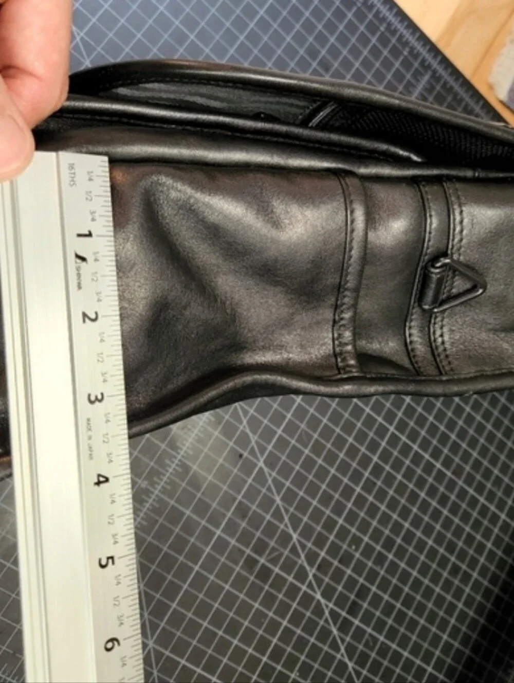 Tumi Nappa Leather Travel Bag